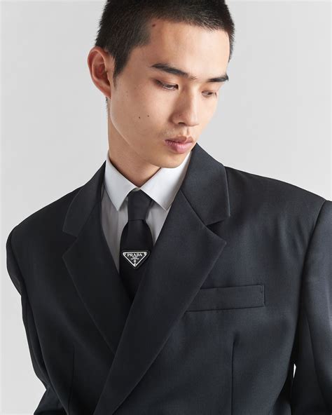 re nylon top prada|prada re nylon gabardine tie.